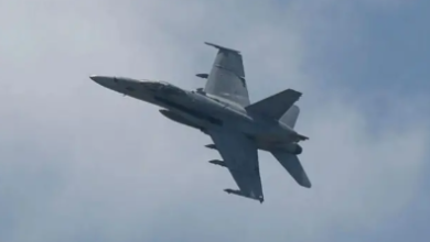 Kalli yadda jirgin yaƙin Amurka ya faɗo a Kuwait