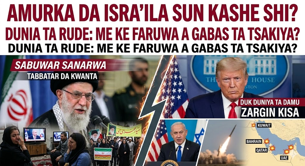 Mutuwar Ayatollah Khamenei: Shin Amurka da Isra'ila